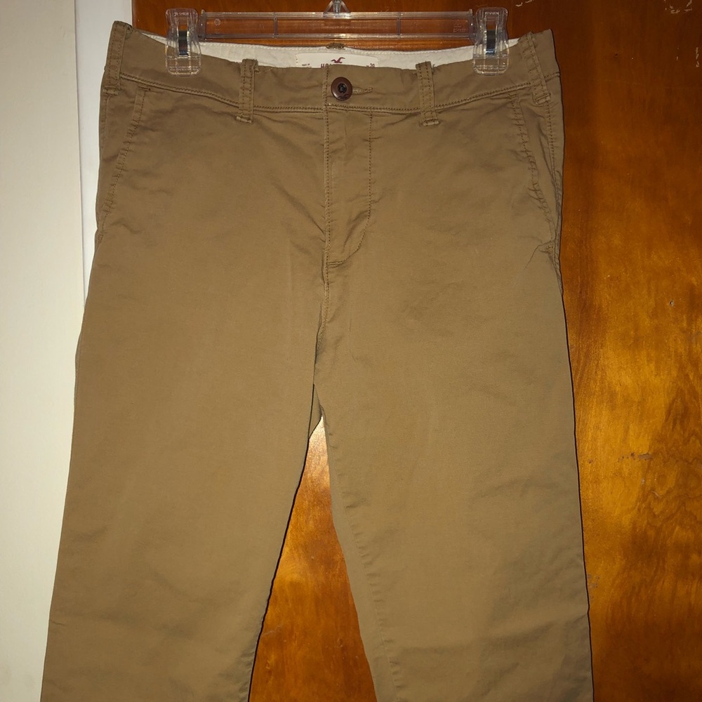 Hollister slim straight chino